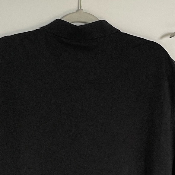 Lacoste Black Short Sleeve Pima Jersey Interlock Regular Fit Polo 3XL 47563 - Picture 8 of 12